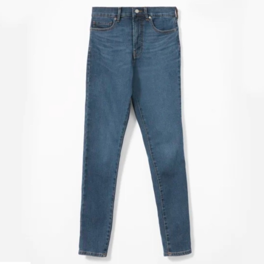 Everlane Vintage Blue The High Rise Skinny Jean 23 Regular Like New